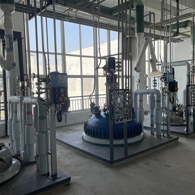 反應罐攪拌現場